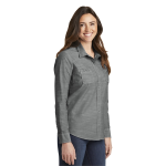 Port Authority® Slub Chambray Shirt - Women's